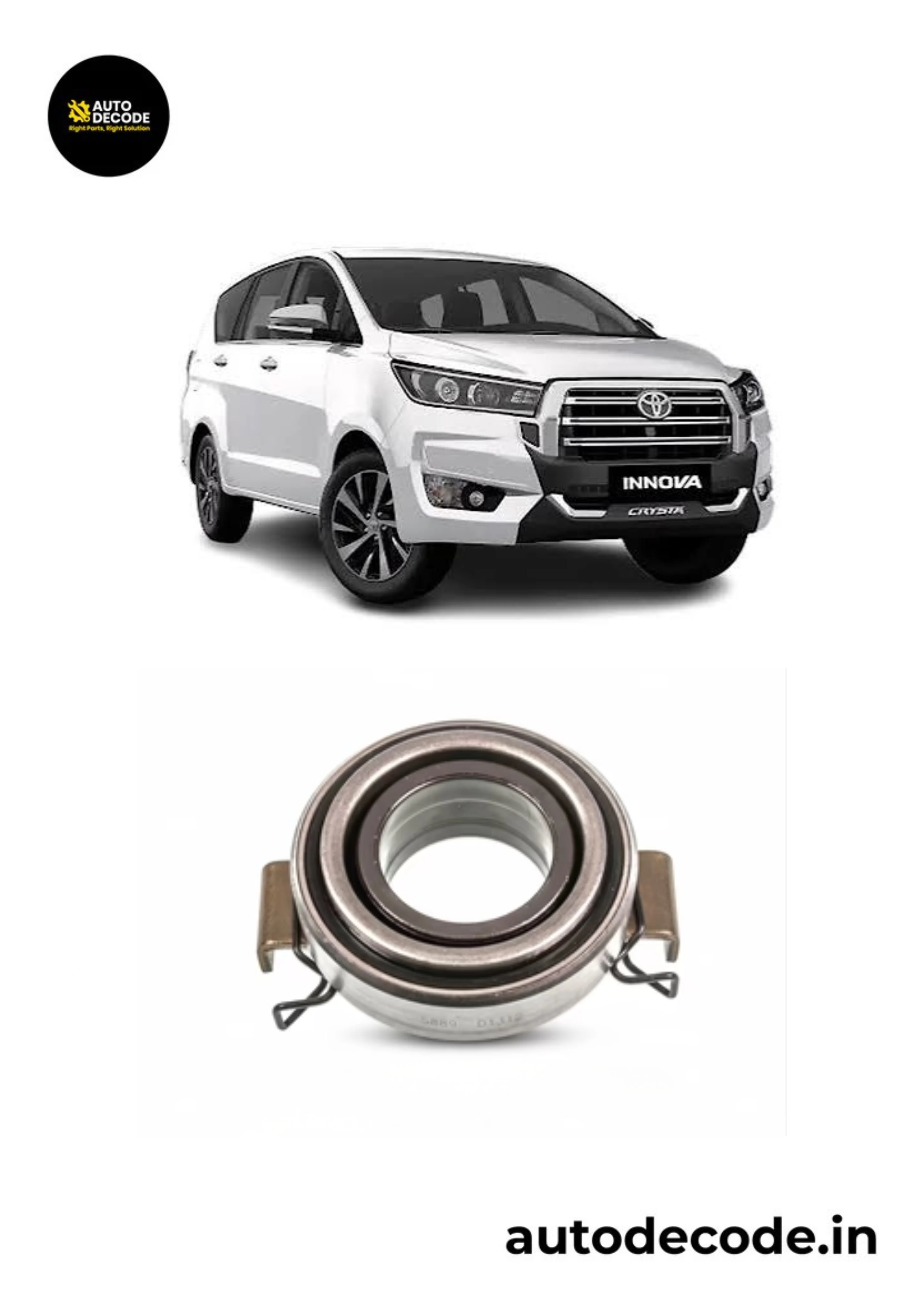 Clutch Bearing for Toyota Fortuner & Innova Crysta | Sachs | - Image 2