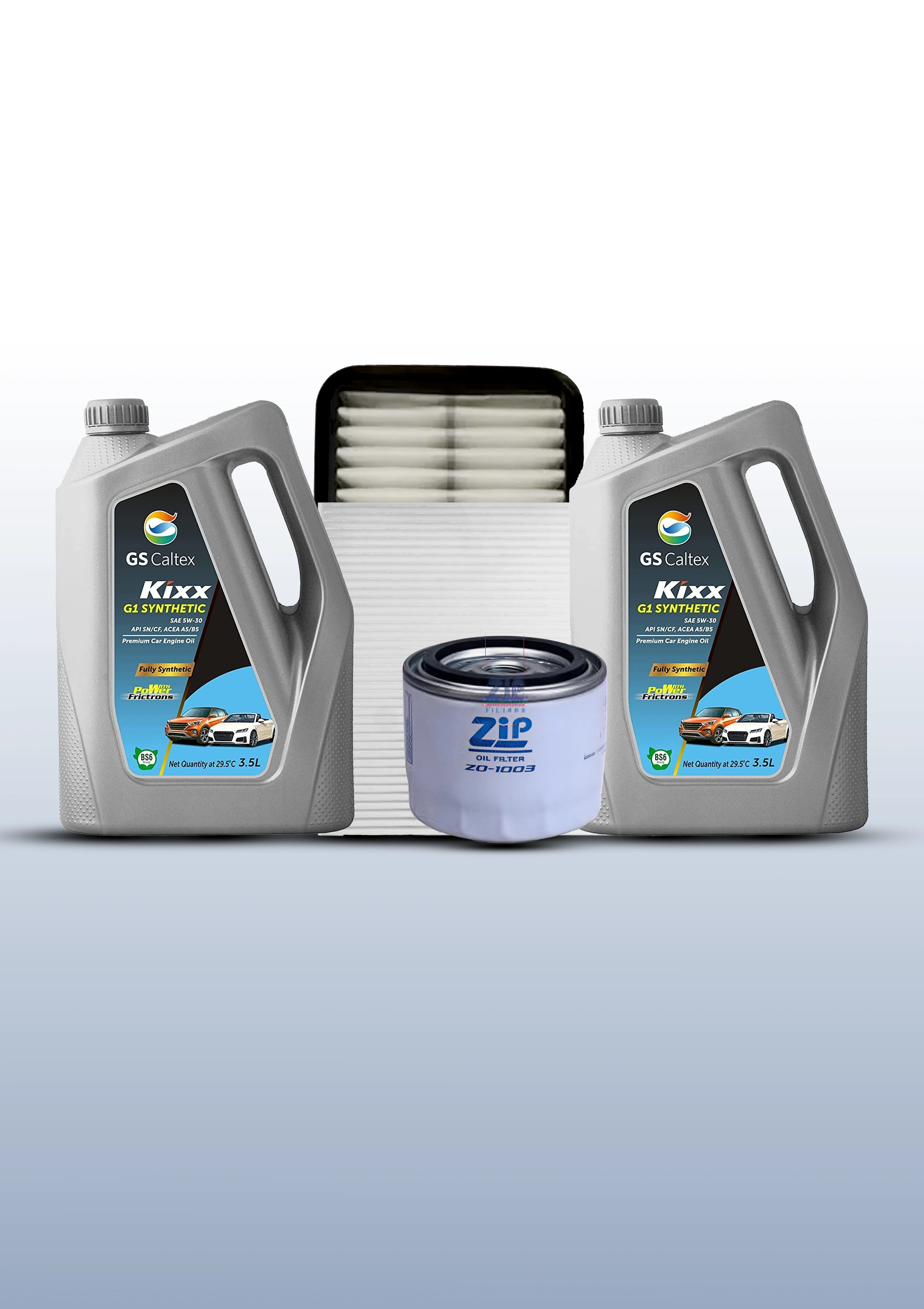 Ford Endeavour Diesel Service Kit with 5W30 Fully Synthetic Oil (7L)