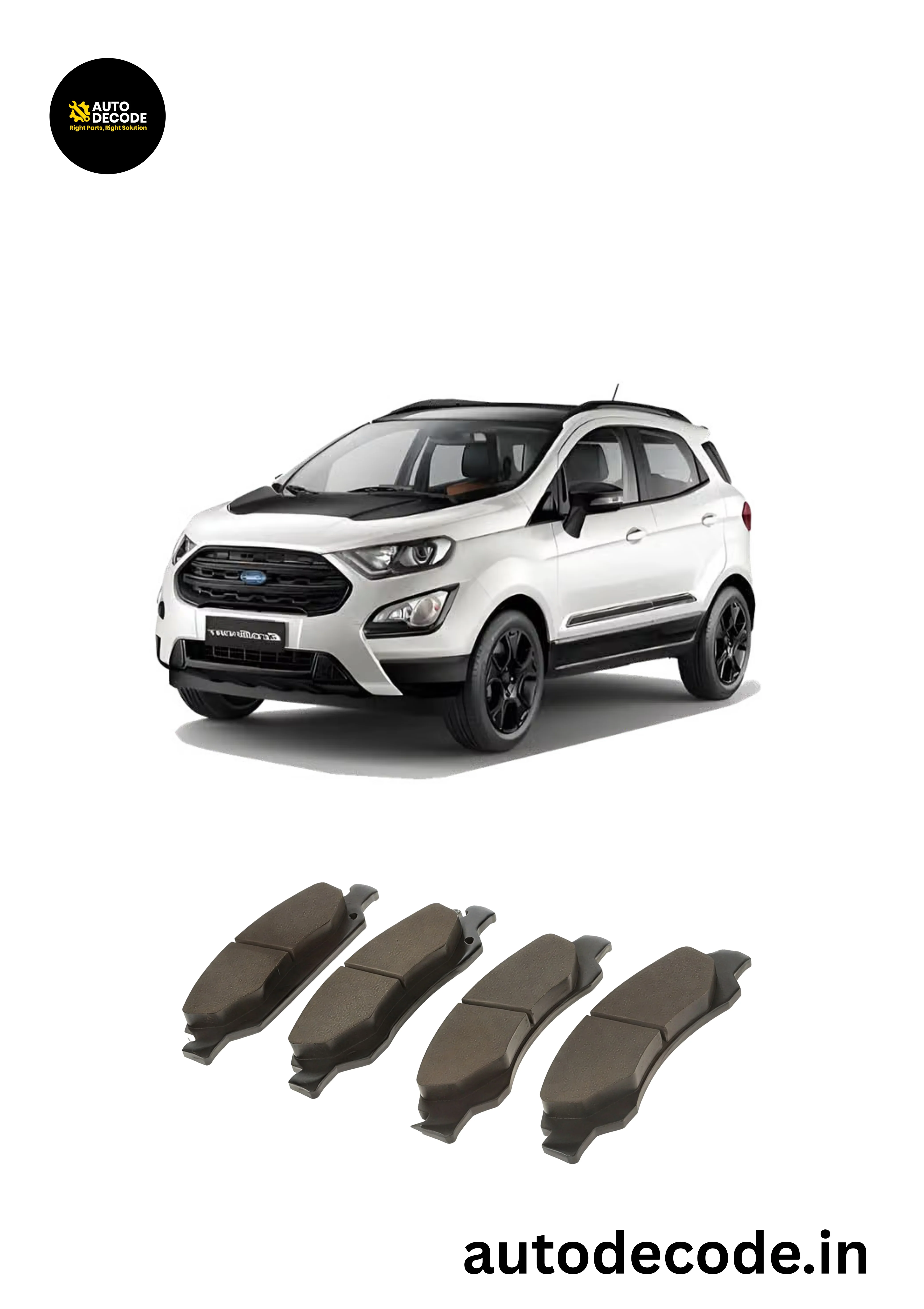 Front Brake Pads For Ford EcoSport – TVS