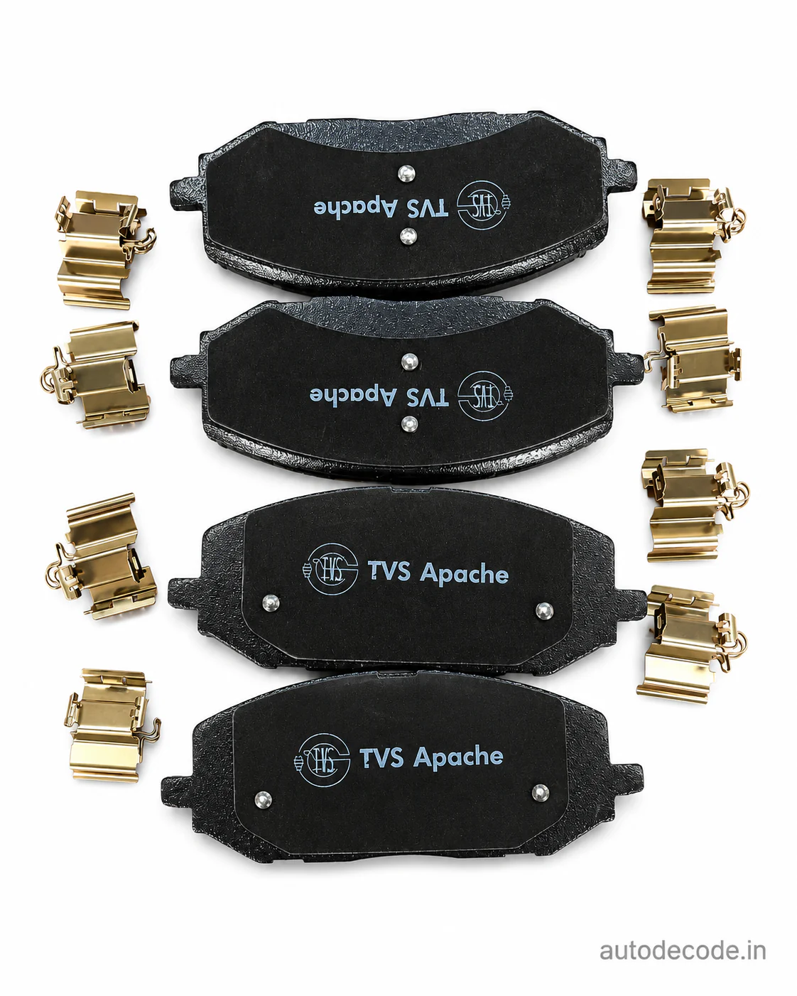 Front Brake Pads For Skoda Kushaq / Slavia / Volkswagen Virtus / Taigun – TVS - Image 2