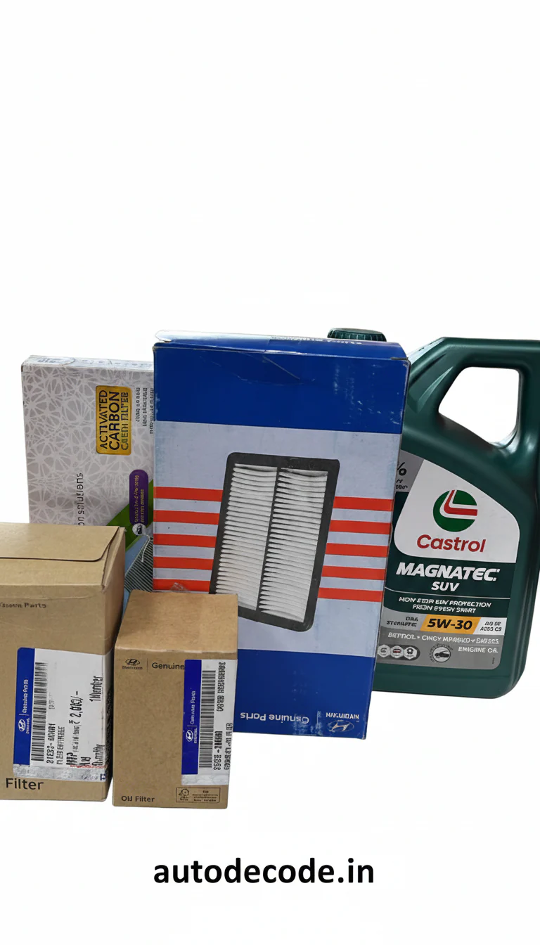 Hyundai Creta Diesel (2015–2019) Service Kit – Genuine Oil & Filters - Image 2