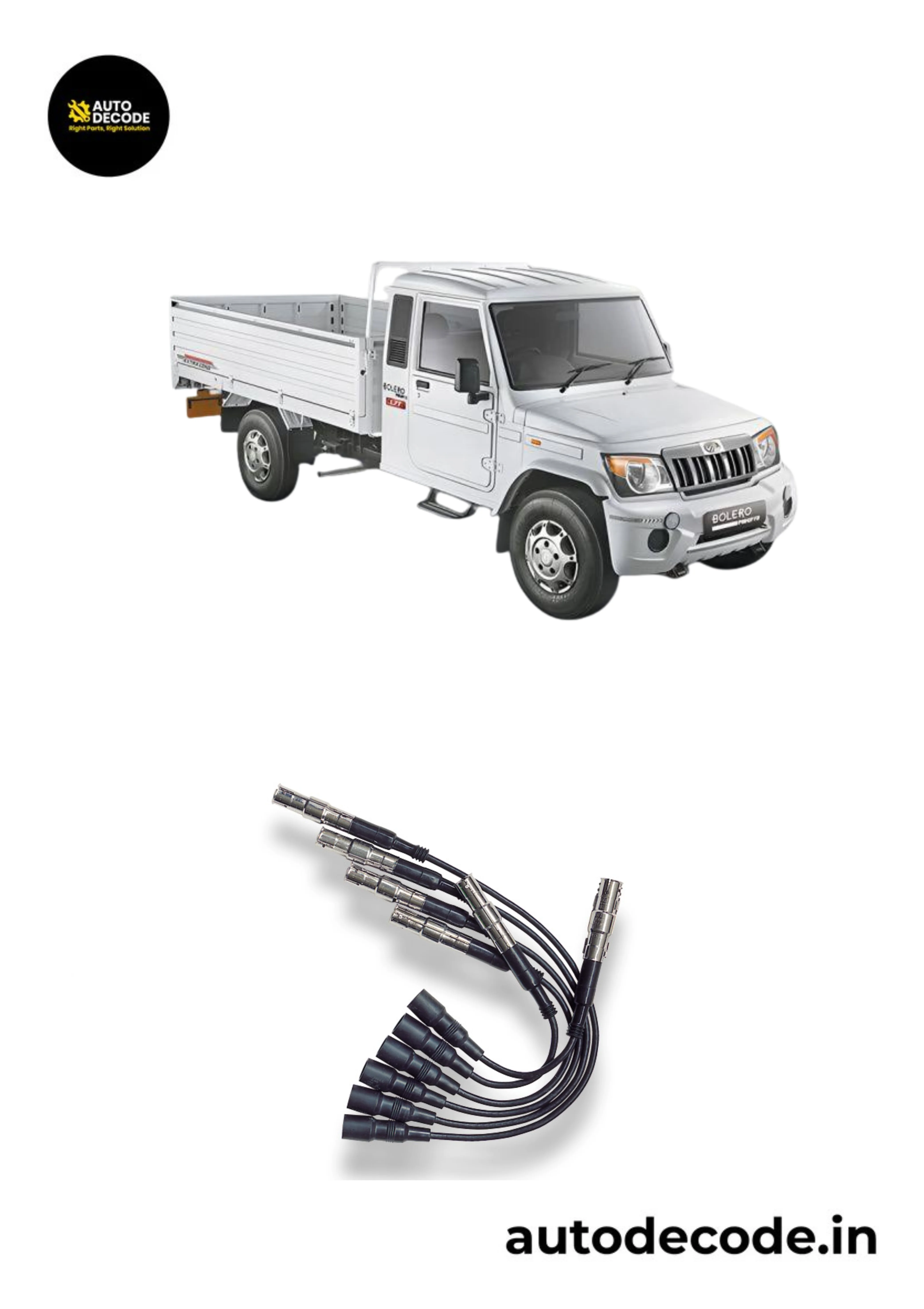 Ignition Cable Set for Mahindra Pickup