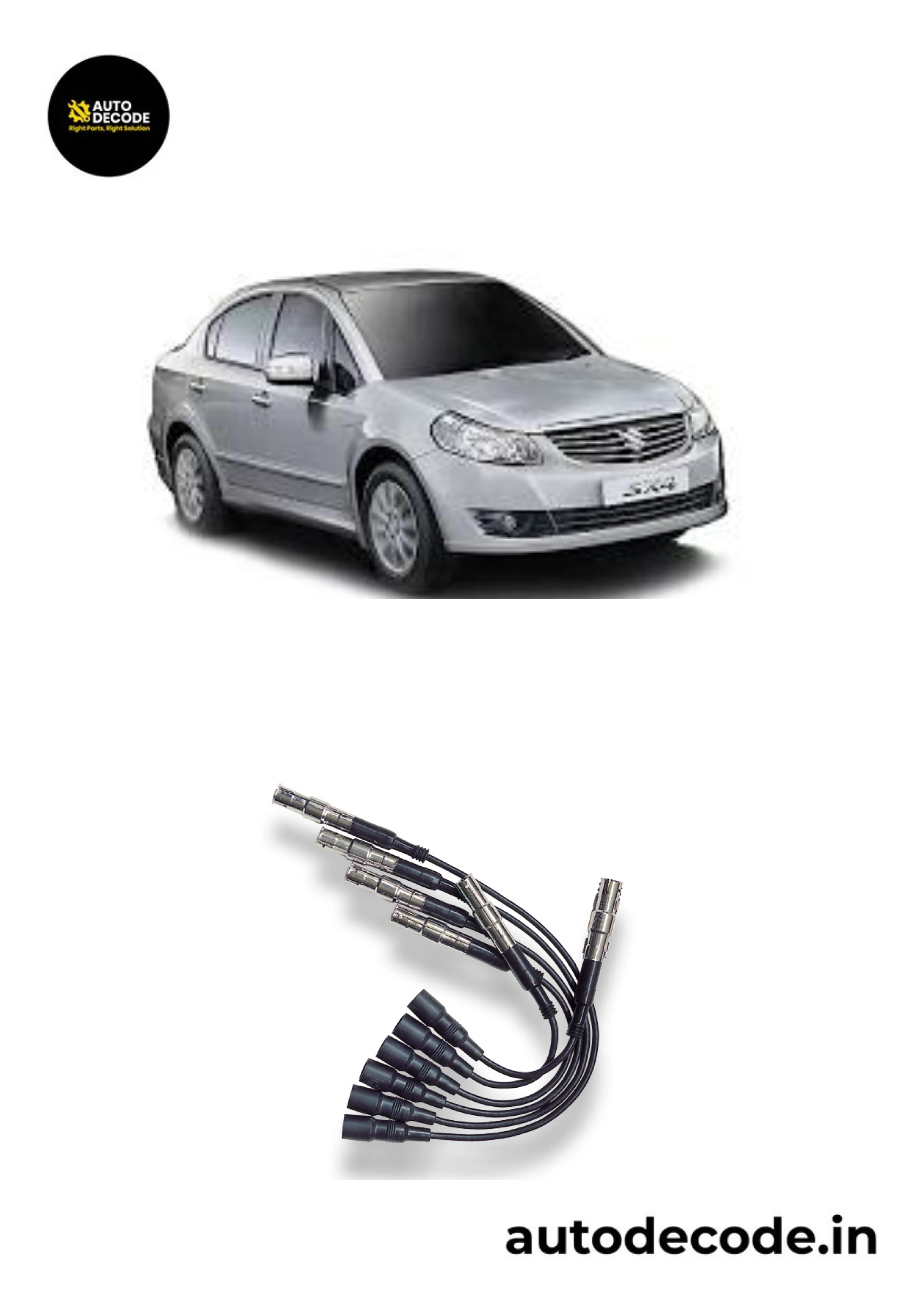 Ignition Cable Set for Maruti SX4