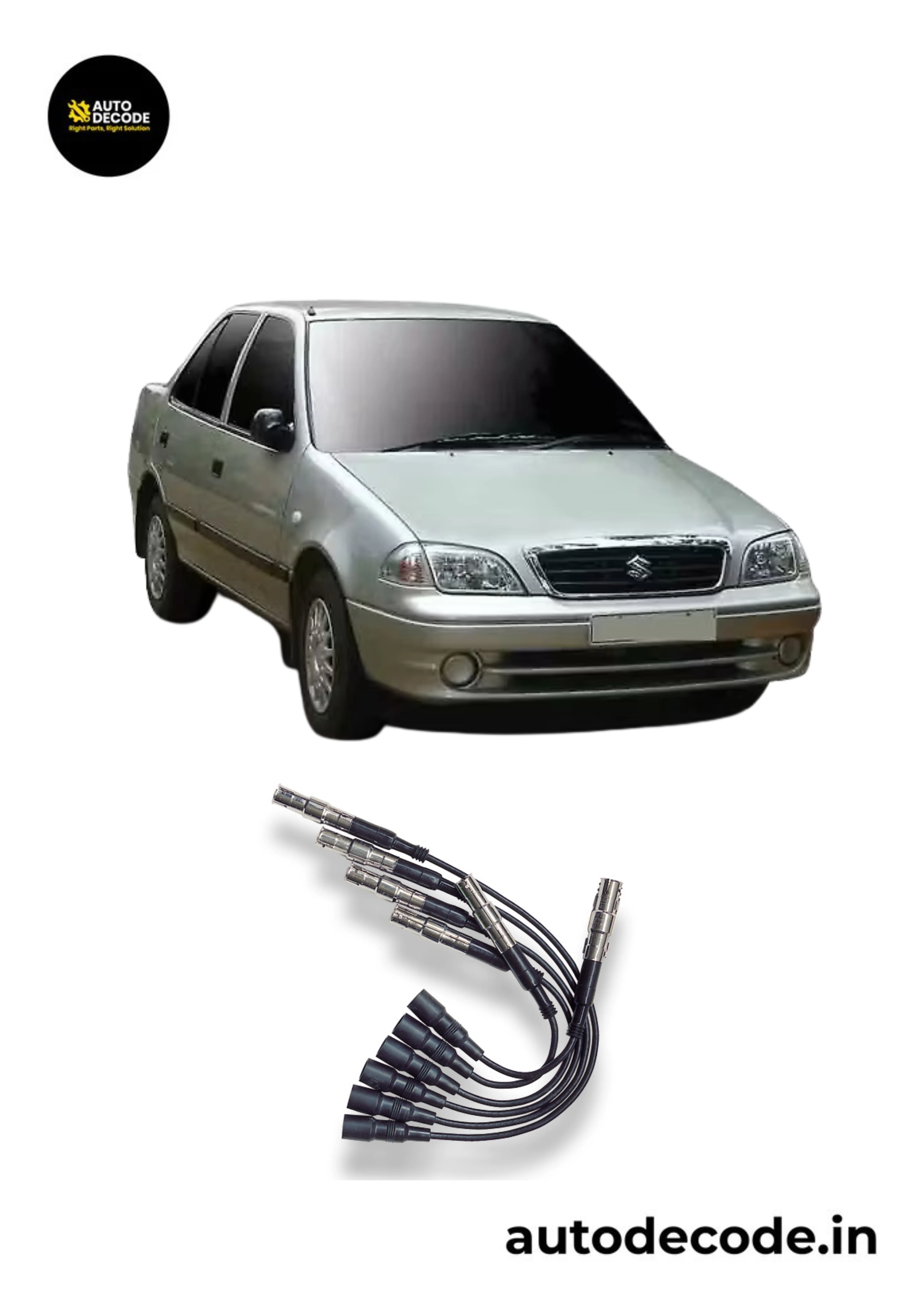 Ignition Cable Set for Maruti Zen and Esteem - Image 2