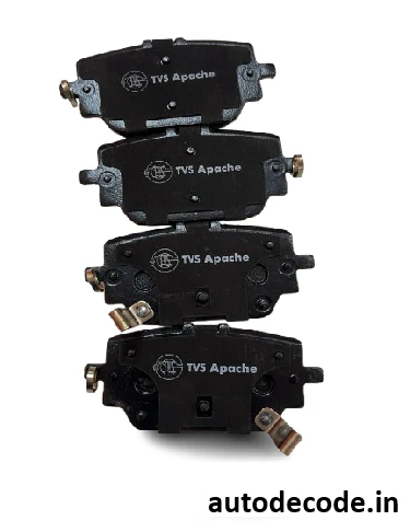 Rear Brake Pads For Mahindra Scorpio N  | TVS Genuine - Image 3
